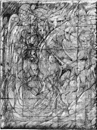 3 Drawing Triptych Panel 1