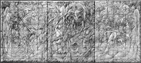 3 Drawing Triptych 