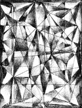 Abstract #3 - Fine Art Drawing by E. Thor Carlson