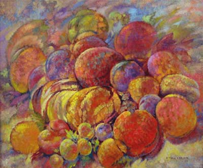 Bountiful Fruit - Fine Art Oil Painting by E. Thor Carlson