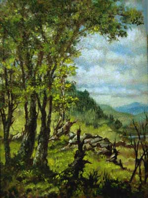 Connecticut Valley from Cornish NH - Fine Art Landscape by E. Thor Carlson