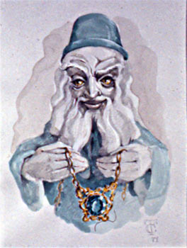 Dwarf with Jewels by E. Thor Carlson