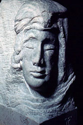 Janus (Left Side) Fine Art Sculpture by E. Thor Carlson