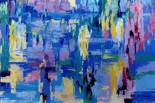 Quiet City - Fine Art Abstract by E. Thor Carlson