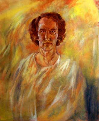 Self Portrait as a Saint by E. Thor Carlson