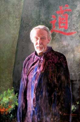 Tai Chi master Thomas Kelley of Newport, NH Fine Art Portrait by E. Thor Carlson