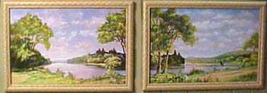 Weathersfield Bow - both panels framed by E. Thor Carlson