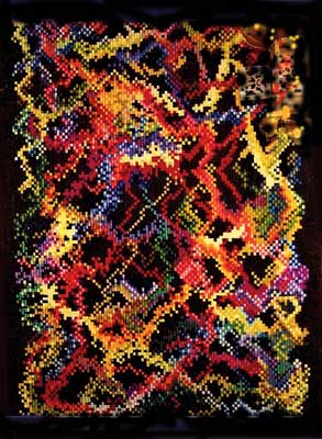 Will-O-the-Wisp Needlepoint by E. Thor Carlson